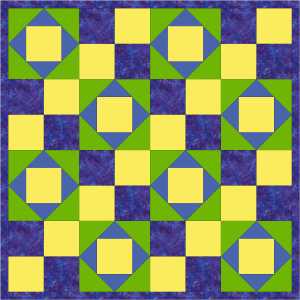 pieced quilt design