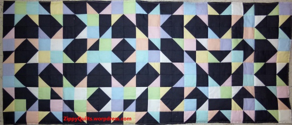 My quilt for the Michael Miller/Modern Quilt Guild challenge