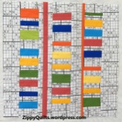 modern quilt block